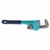 12in Pipe Wrench 45# Steel Heavy Duty with Plastic Handle Adjustable Opening for Repairing