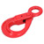 Slip Hook Alloy Steel Eye Shaped Self Locking Safety Rotation Lifting Towing Lock 3.15T
