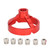 3 in 1 Vertical Hole Punch Locator with 6 Drill Bushings Woodworking Drill Bit Guide Jig Fixture Red