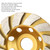 100*20mm Diamond Segment Grinding Wheel Cup Cutting Disc for Concrete Marble Granite