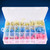 240PCS Insulated Heat Shrink Electrical Connectors Wire Terminal Set Kit Red & Blue & Yellow
