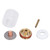 5Pcs/Set TIG Welding Torch Cup Brass Glass Cups Collet Nozzle Kit for WP‑20/25 Argon Welding Gun
