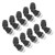 10Pcs Pneumatic Connectors L Shape Right Angle External Thread Quick Pipe Fittings Air Compressor Accessories10 01
