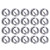 20Pcs Thread Repair M12 x 1.75 Wire Threaded Insert Nut Coiled Wire Extension Consumables3D