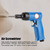 1/4'' Pneumatic Air Screwdriver Tool Pistol Shape Clutch Grip Reversible Screwdriver 1000RPM