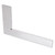 Knife Edge Ruler 90° Right Angle Stainless Steel Engineer Marking Measuring Tool 200x125mm