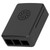Case for Raspberry Pi 4B ABS Shell Heatsink Simple Removable Top Cover Protective EnclosureBlack