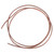 2m C1100 T2 Copper Tube Soft Coil Pipe for Air Conditioner Refrigerator OD 5mm / ID 3mm