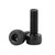 240pcs M4 Carbon Steel Hex Socket Cap Head Screws 6/8/10/12/14/16mm and Nuts Assrotment Set