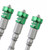 5Pcs Screwdriver Bit Cross S2 Alloy Steel Magnetic Hex Shank Tool Set Kit for Working Green