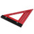 Woodworking Triangle Ruler Aluminum Alloy High Accuracy Portable Rafter Square for Carpenter