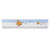 15cm Ruler Plastic Cartoon Pattern Wave Edge Straight Ruler for Students Children School Office Measuring