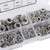 700pcs M3-M8 Combination Box Stainless Steel 304 External Toothed Washer Kit