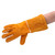 1 Pair Welding Gloves Safety Durable Cowhide Leather Welder Work Hand Tool Accessories