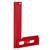 Marking Ruler Carpenter Tool Woodworking Accessory Wear‑Resistant Rust‑Proof Aluminum Alloy