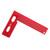Marking Ruler Carpenter Tool Woodworking Accessory Wear‑Resistant Rust‑Proof Aluminum Alloy