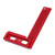 Marking Ruler Carpenter Tool Woodworking Accessory Wear‑Resistant Rust‑Proof Aluminum Alloy