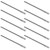 10Pcs Screwdriver Bit Electric 5mm Hex Strong Magnetic Hardened Hardware Hand Tool S1/4 150mm