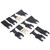 10Pcs Universal Saw Blade Oscillating Multi Tool High Carbon Steel for Cutting Wood Soft Metal