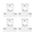 4 Pcs Rail Guide Support Aliminum Alloy Linear Motion Bracket 16mm Rod Linear Shaft Support for Electronic Equipment