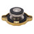 Diesel Fuel Tank Cover Aluminum Alloy Good Sealing Engine Water Tank Protection Cap for Excavator Loader Gold Middle