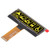 Organic Light Emitting Diode Display Module 2.23in 123x32 Resolution SSD1305 SPI IIC Interface 24 Pin Screen Module Yellow