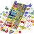 Children's Magnetic Fishing Toy Early Education Logarithmic Board Wooden Number Puzzle Shape Sorting for Kids Toddlers Preschoolers