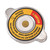 Diesel Fuel Tank Cover Aluminum Alloy Good Sealing Engine Water Tank Protection Cap for Excavator Loader Red Middle