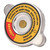 Diesel Fuel Tank Cover Aluminum Alloy Good Sealing Engine Water Tank Protection Cap for Excavator Loader Red Middle