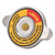 Diesel Fuel Tank Cover Aluminum Alloy Good Sealing Engine Water Tank Protection Cap for Excavator Loader Red Middle