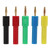 5Pcs Male to Female Banana Plug 2mm to 4mm PA Brass Bananas Plugs Adapter for Automobiles