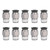 Externally Pneumatic Quick Plug Connector Good Sealing Durable Quick Pneumatic Connector4-M5