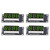 4 Sets Digital Tube Display Module LED 4 Digit 7 Segment 0.36in TM1637 Drive Chip Green MRA110E