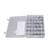 1520Pcs SMD Electrolytic Capacitor 36 Values 1uF‑1000uF Aluminum Assortment Set Kit