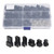 480pcs 2.54mm 2/3/4 Pin Headers Socket Connectors Adapter Terminal Assortment Kit