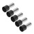 50Pcs Insulated Ferrule Tube Crimp Terminals  Style Cord End Connectors 4 AWG E25‑16