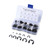 Metal E Clip Washer Circlip Retaining Ring Durable Portable External Retaining Ring Clip Circlip Washer