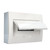 12 Way Power Distribution Box with DIN Rail Surface Mount Circuit Breaker Protection Box