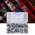 580PCS Stainless Steel Flat Washer Assortment Set M2 M2.5 M3 M4 M5 M6 M8 M10 M12