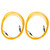 2pcs 3 Meter FC/UPC to FC/UPC Single Mode Fiber Optic Patch Cord Jumper Cable Yellow