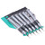 6Pcs Slot Screwdriver Hand Disassembly Repairing Tool 25mm for Electronics with Rubber Ring1.0-