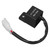2 Pin LED Flasher Relay with Cable Motorcycle Turn Signal Light Relay Module 150W 12V DC
