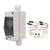 Solar Disconnect Switch 6A IP65 Outdoor Small Miniature Circuit Breaker with Din Rail Enclosure DC12‑400V AC90~400V