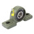 1pc Pillow Block Bearing Vertical Mounted Bearing Unit 2 Bolt Solid Base UCP208