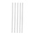 5Pcs Stainless Steel Rod Round Straight Shaft Bar 6mm Accessory Set Kit for Robot Toy DIY4100-0006-0250
