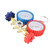 AC Manifold Gauge Set R134A HVAC AC Refrigeration Kit Corrosion Resistant Brass R12 R22 R502