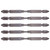 5Pcs Electric Screwdriver Bit 2Head AntiSlip Alloy Steel Hand Tool Hardware CType 110mm