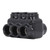 3 Port Insulated Connector 7/32 Hex Dual Entry Electrical Power Splice Connector for Copper and Aluminum Cable LICD500‑3