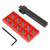 MGEHR1212-3 Lathe Cut Off Grooving Parting Tool Holder with 10pcs Inserts