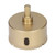 Diamond Hole Saw Carbon Steel Tile Holes Opener Drill Bit for Porcelain Glass Triangular Shank65mm